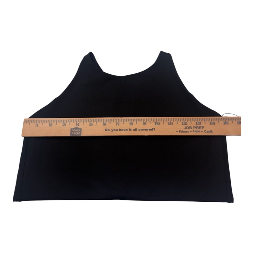 Girlfriend Collective Black High Neck Sports Bra Size L - Picture 4 of 8